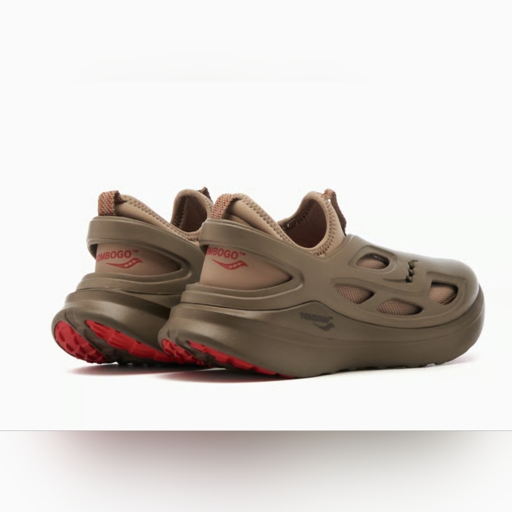 - Saucony TOMBOGO x Butterfly Boulder Brown,SZ.11 - Picture 2 of 10